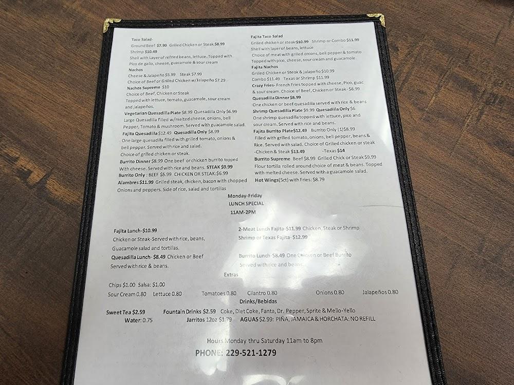 Tienda Y Taqueria Mi Familia Menu image 4
